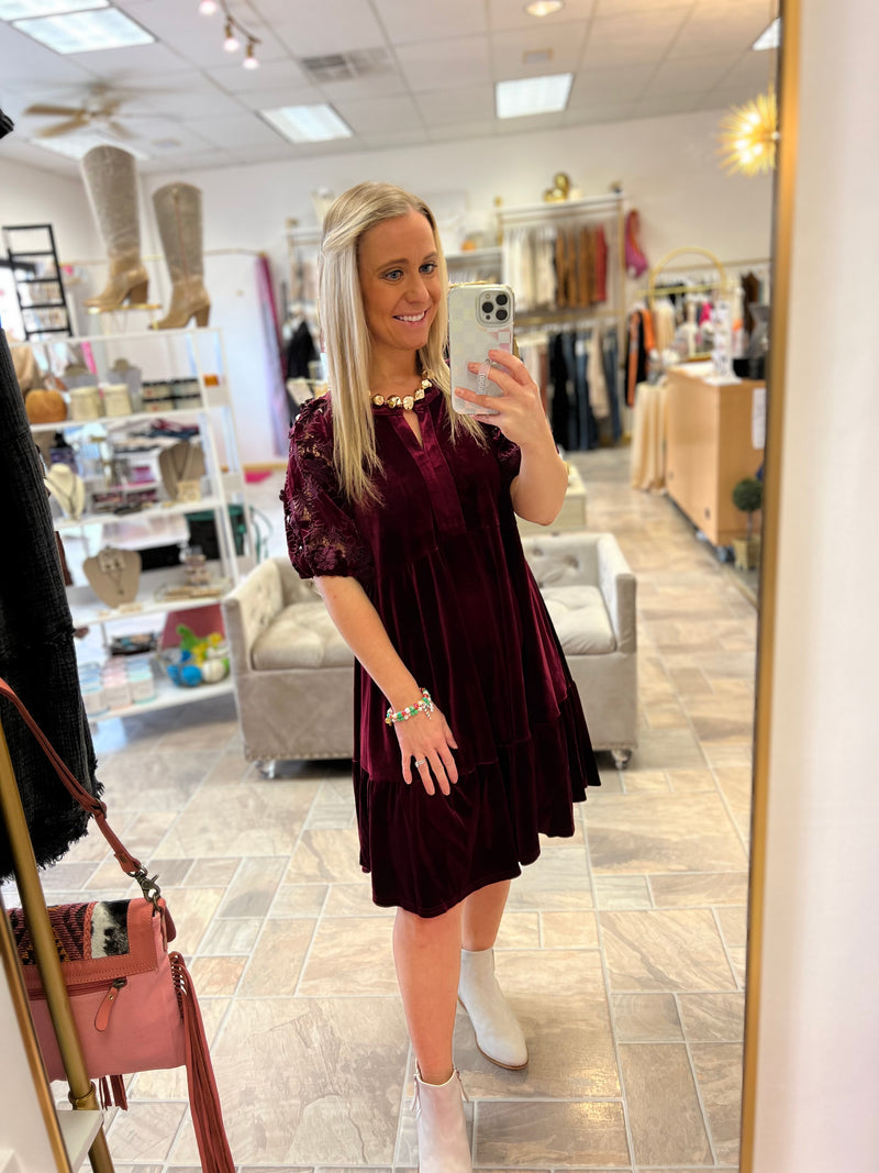 Tis' The Season Mini Dress LeLa's Boutique Tis' The Season Mini Dress LeLa's Boutique