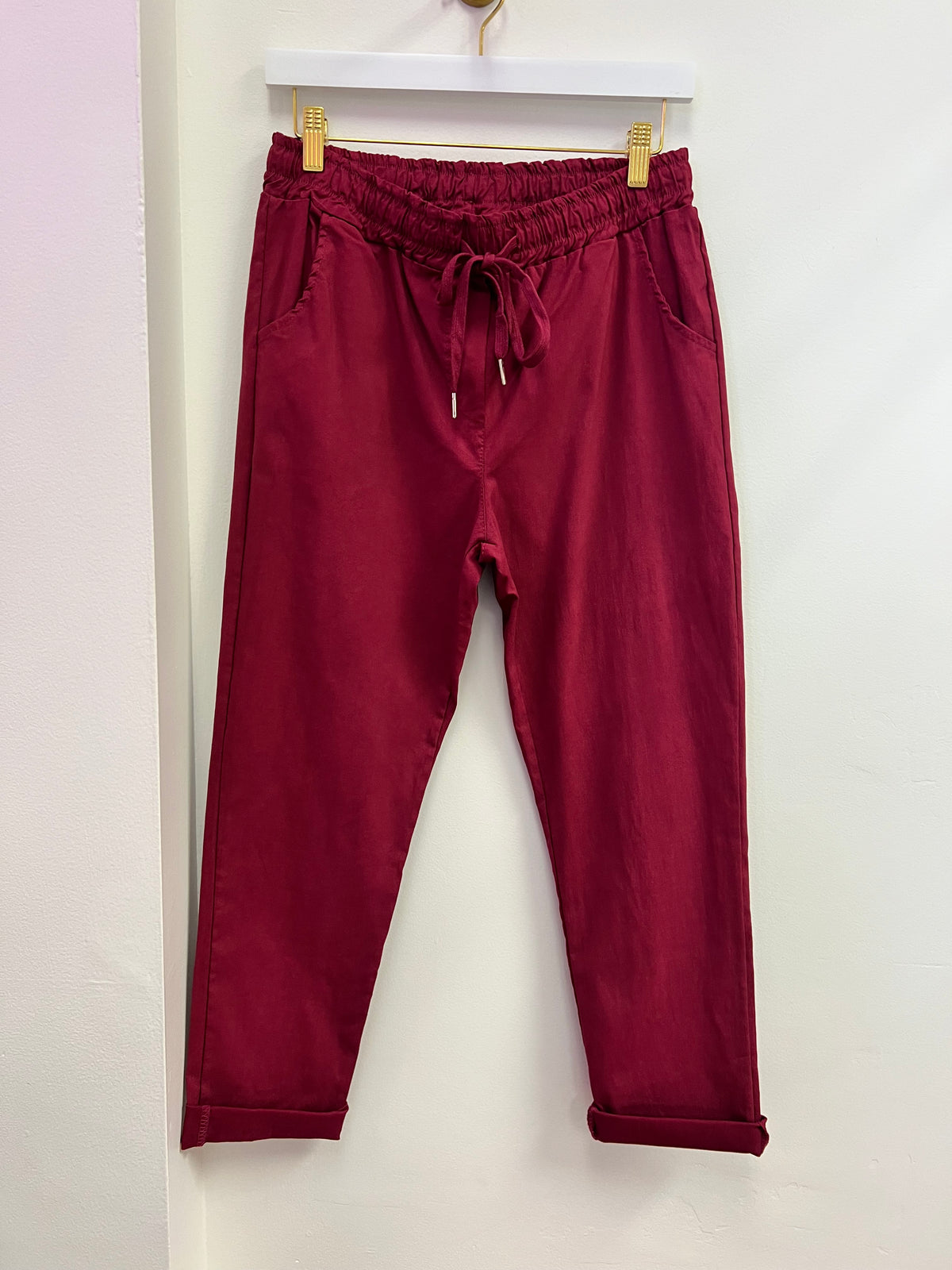 Magic Pants - Cranberry