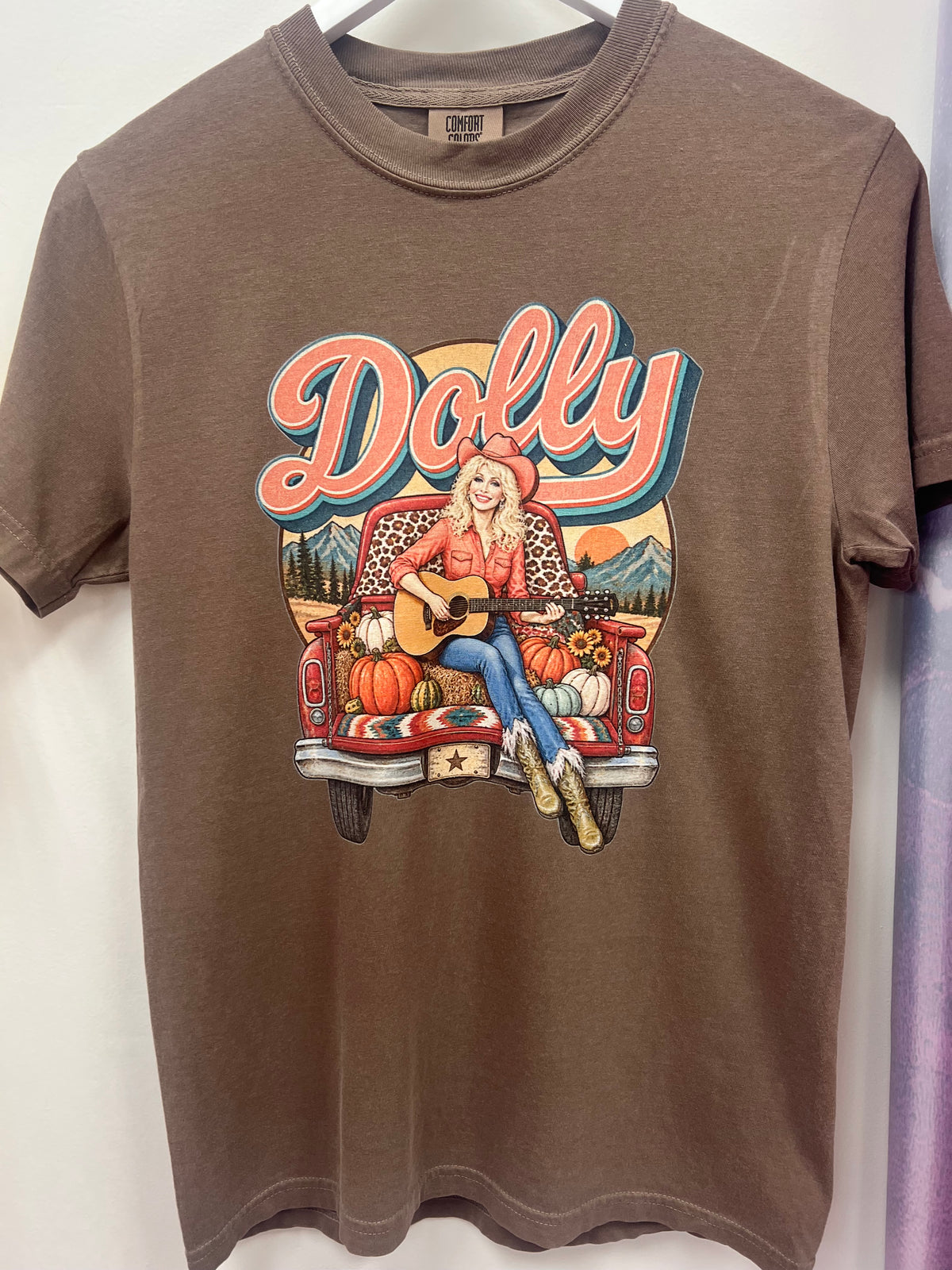 Dolly Pumpkin Brown Tee