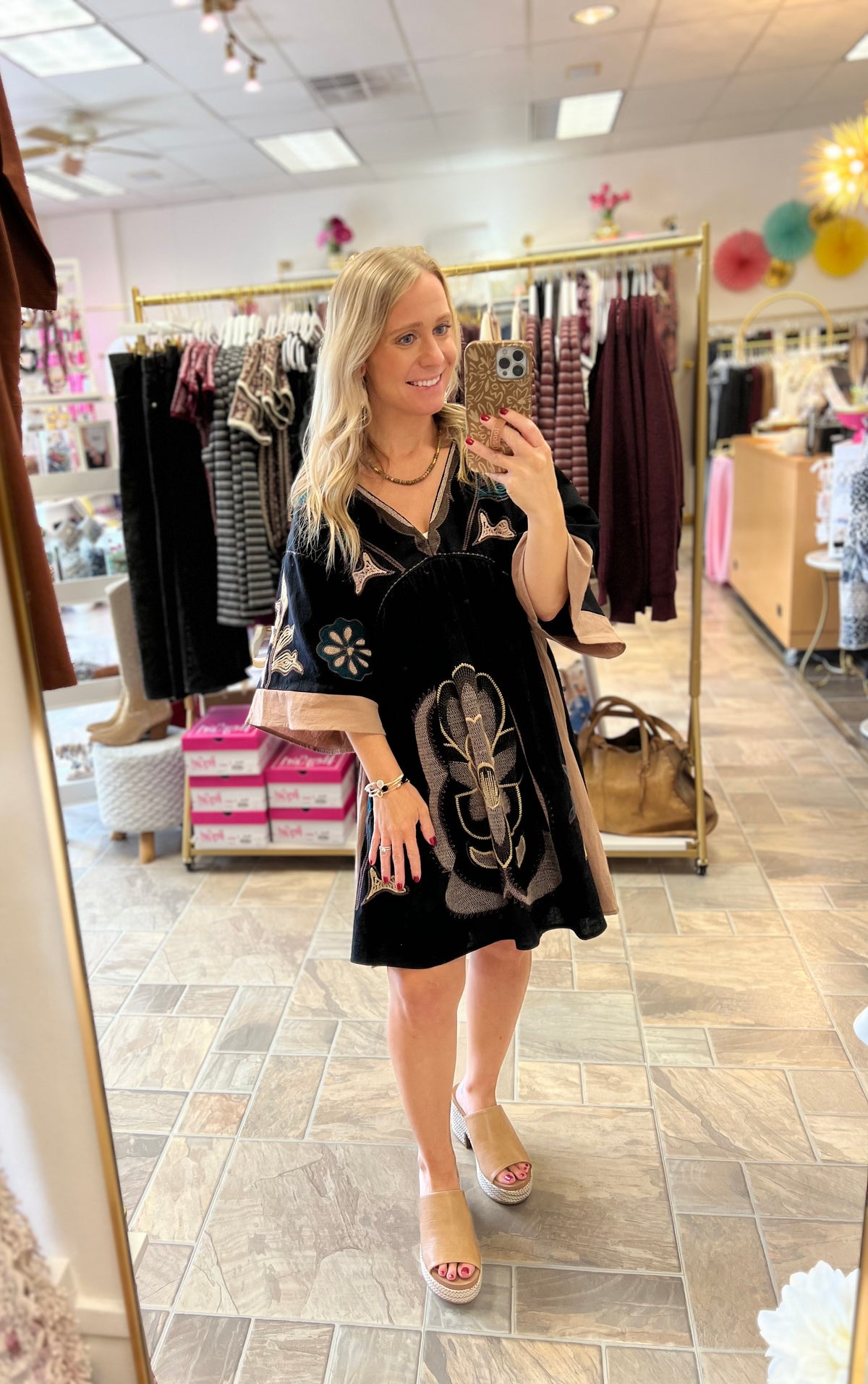 Bohemian Kaftan Dress