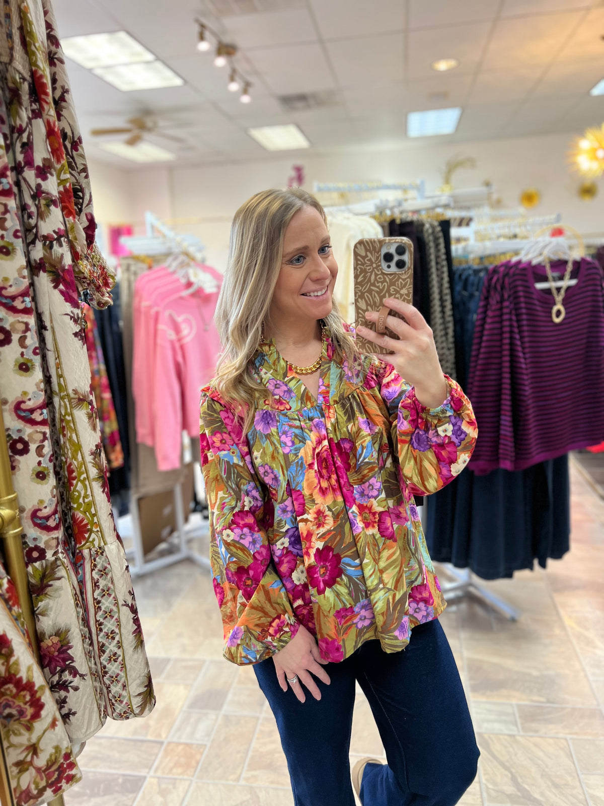 Floral Printed Blouse