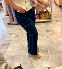Judy Blue High Waist Cargo Bootcut Jean