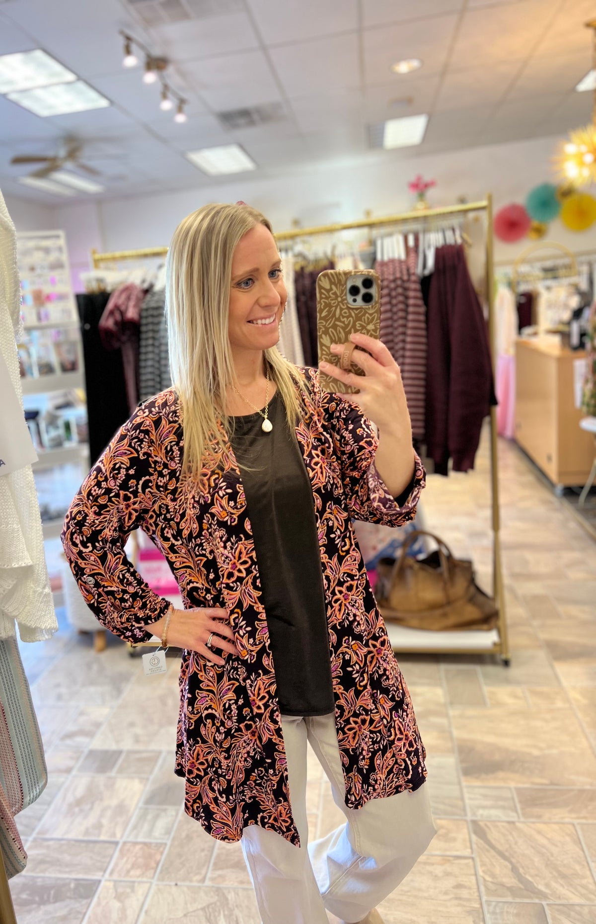 Made For Fall Cardi - Chocolate