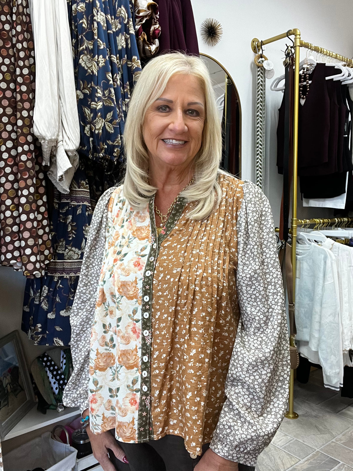 Orchard Floral Blouse