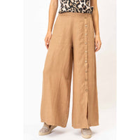 Linen Pant - Camel