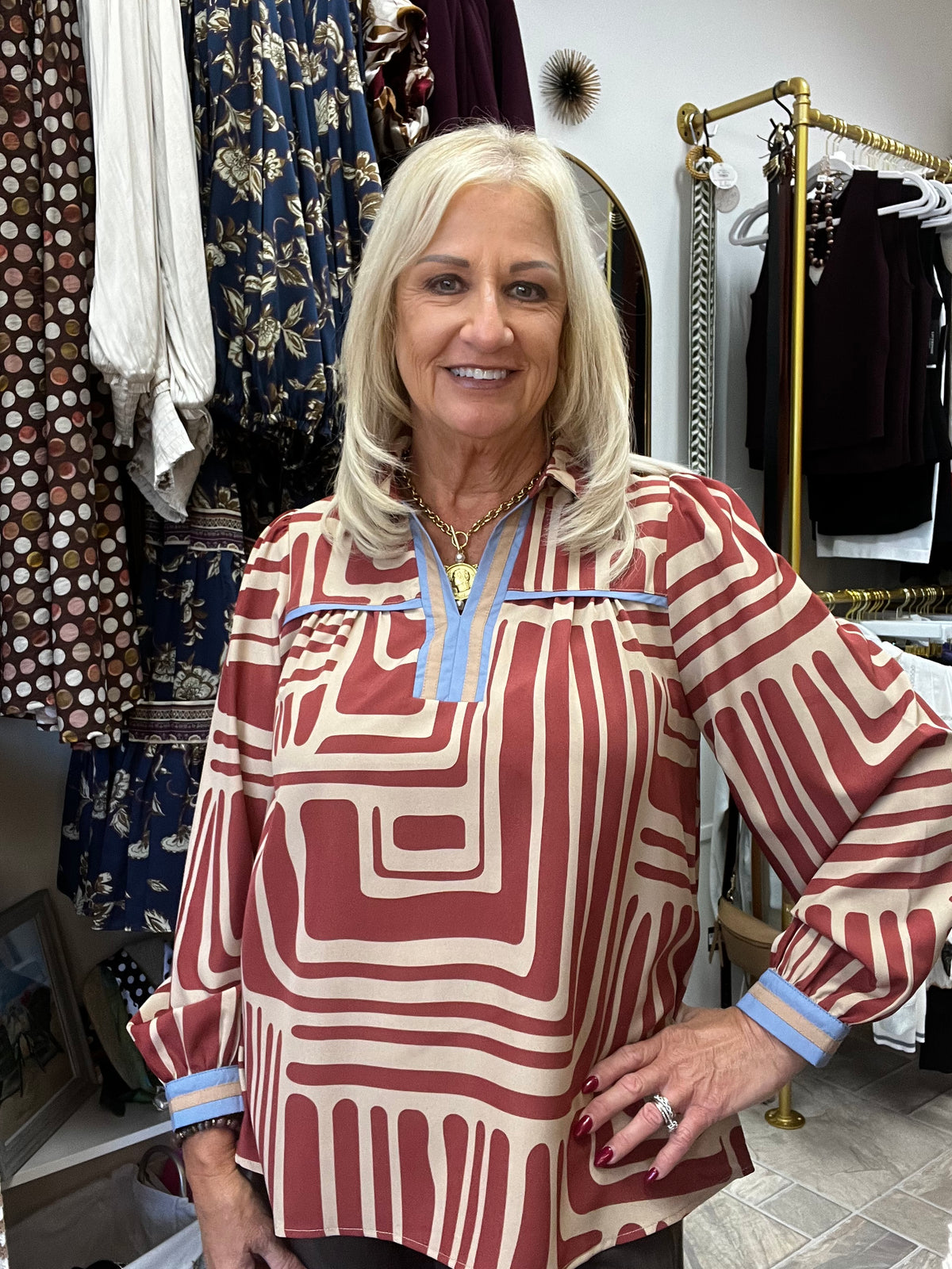 Marsala Abstract Top
