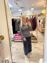 Twill Maxi Skirt - Black