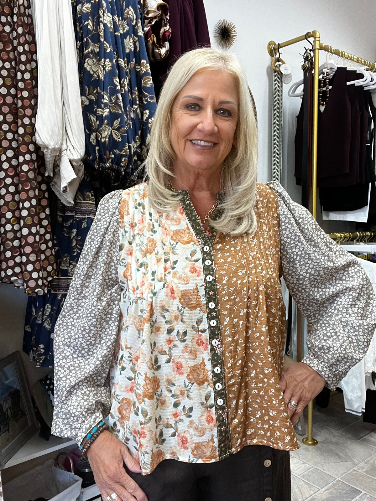 Orchard Floral Blouse