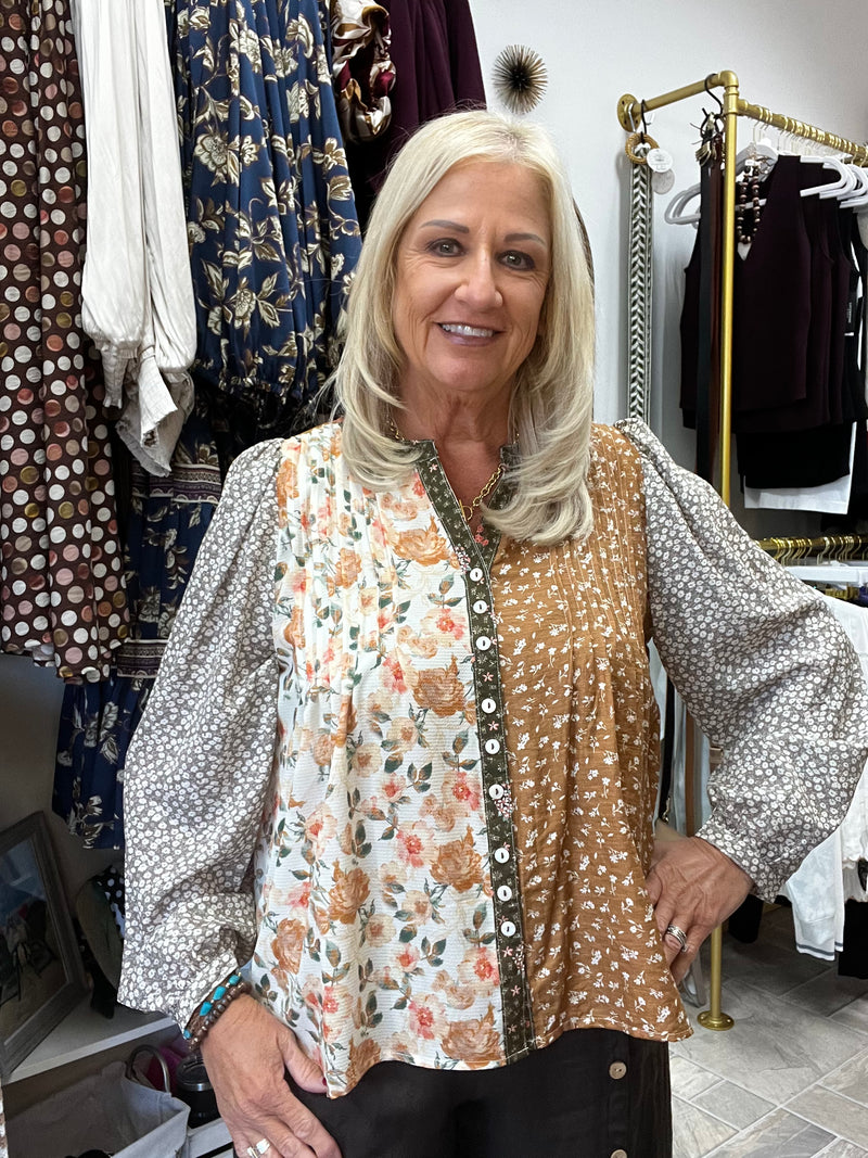 Orchard Floral Blouse