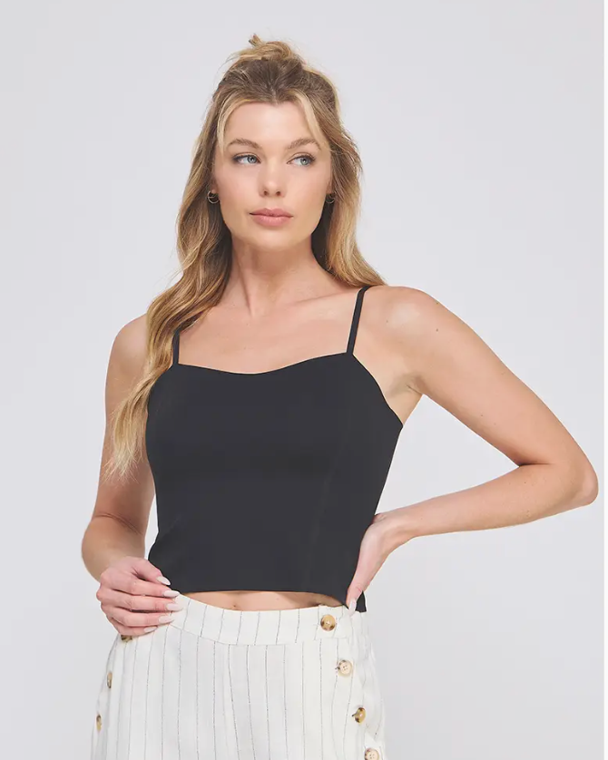 Smooth Bralette - Black