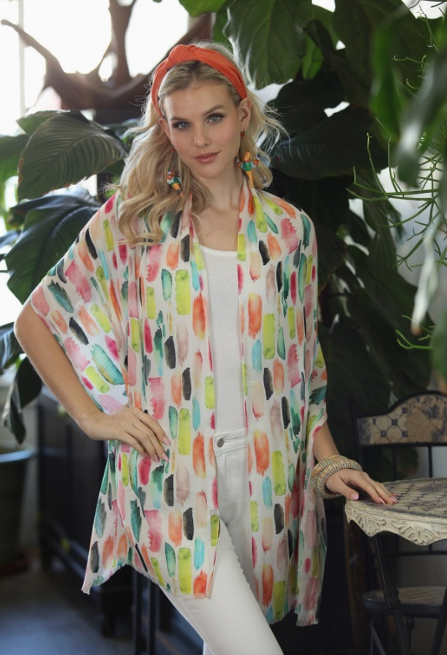 Watercolor Scarf