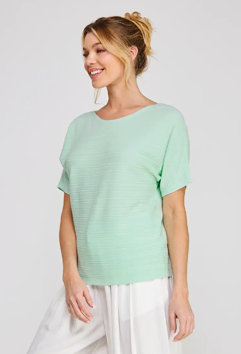 Subtle Stripe Top - Mint