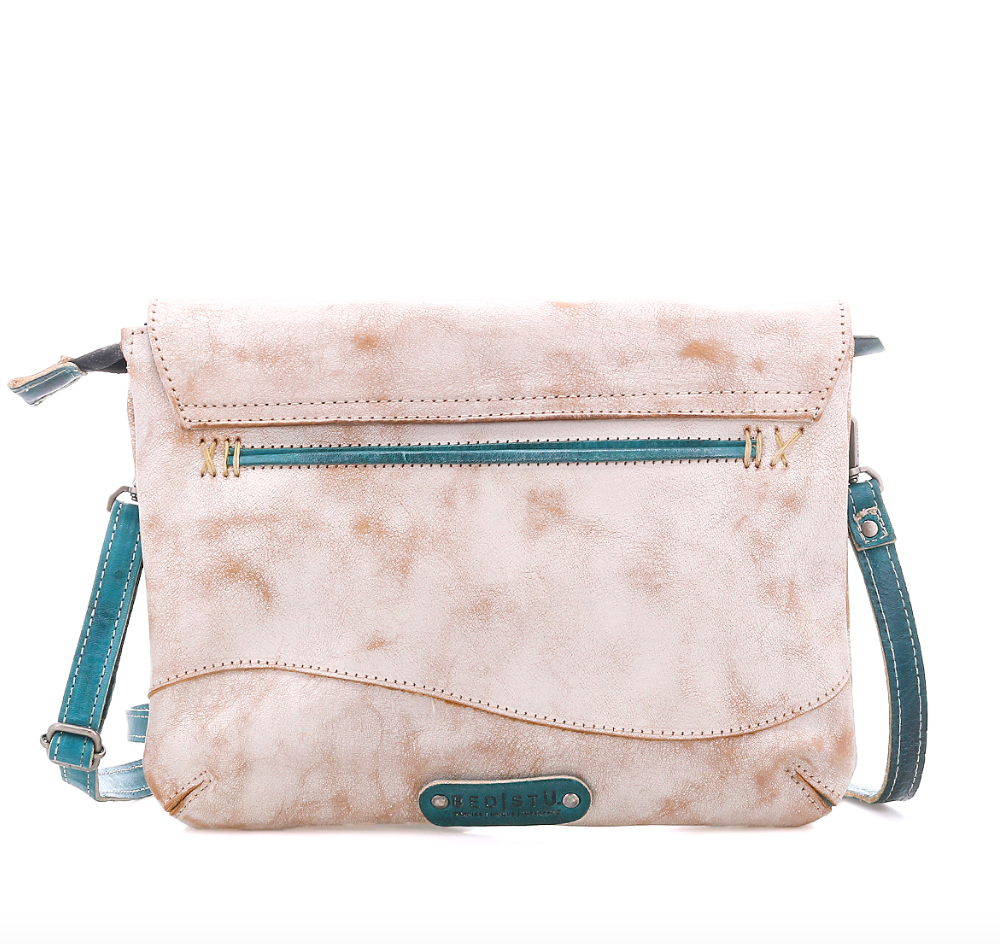 BedStu Cleo Crossbody - Nectar Lux Arctic Teal Rustic