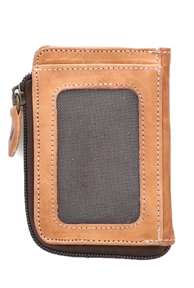 BedStu Carrie Wallet - Tan Rustic