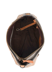 BedStu Hyperbolic Handbag - Tan Rustic Nectar Lux