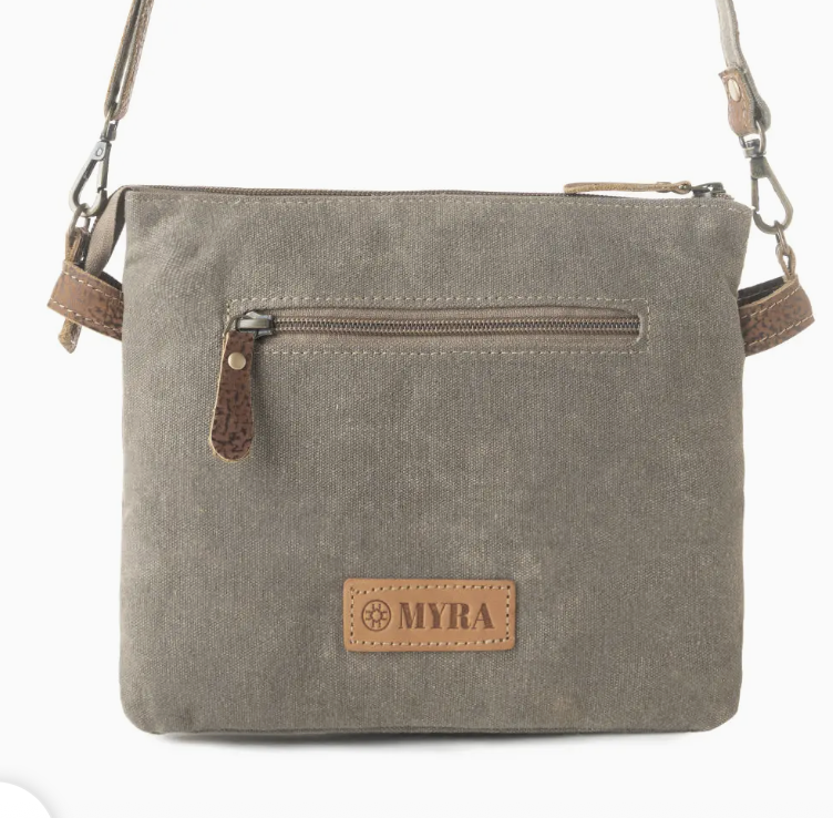 Myra Inkwild Vintage Crossbody Bag - Rust