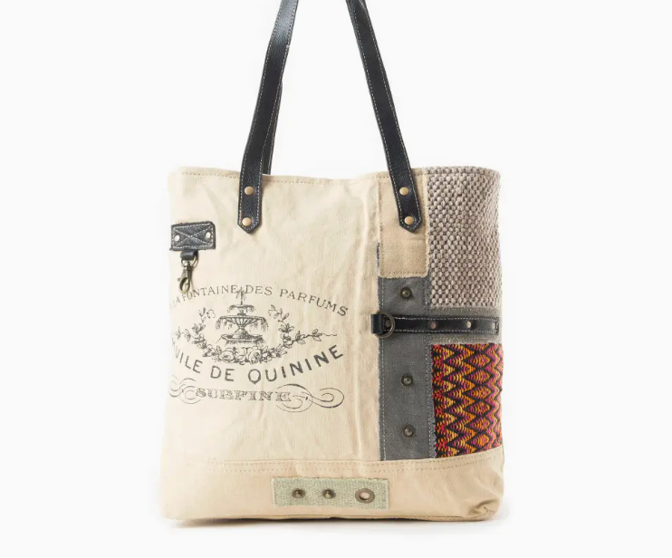 Myra Sundown River Vintage Tote bag