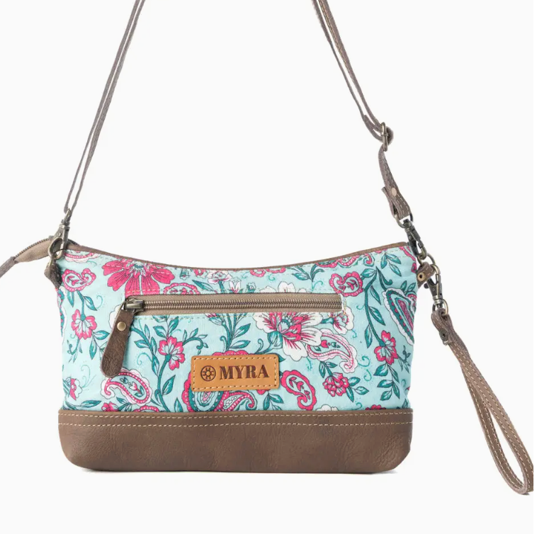 Myra Wild Posy Crossbody - Agave