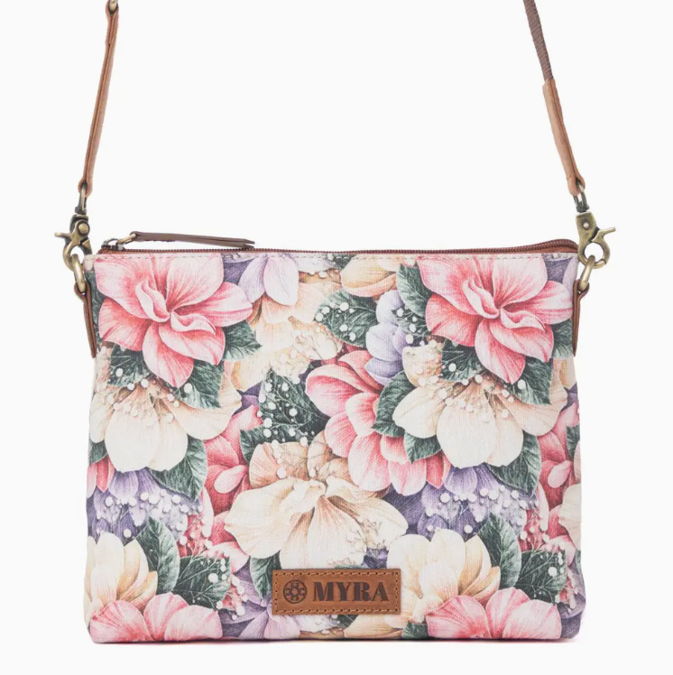 Myra Wildflower Trail Crossbody - Vintage Rose