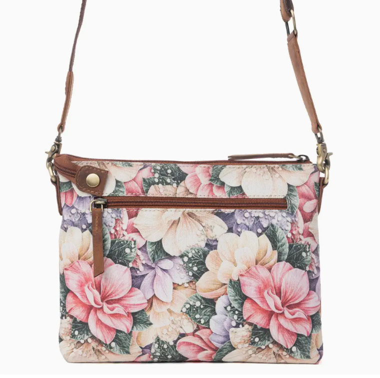 Myra Wildflower Trail Crossbody - Vintage Rose