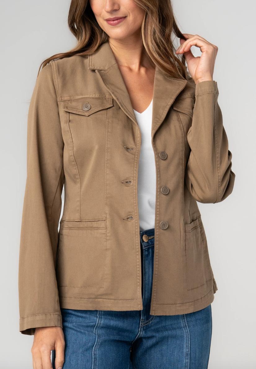 LIVERPOOL Everyday Blazer - Oak Brown