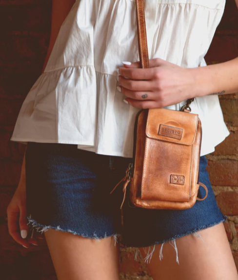 BedStu Alelike Crossbody - Tan Rustic