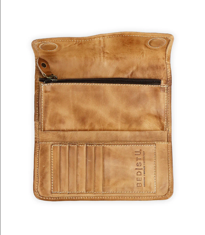 BedStu Canton Wallet - Tan Rustic