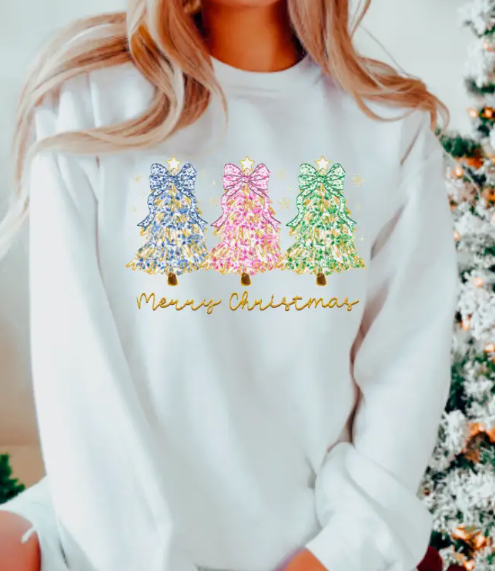 Preppy Trees Pullover
