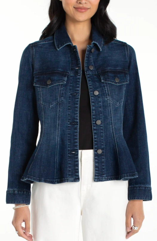 LIVERPOOL Fit And Flare Trucker Jacket - Delacey