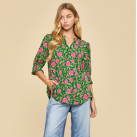 Lizzy Top - Green