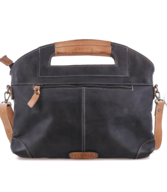 BedStu Greenway Crossbody - Black Oats Rustic