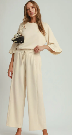 Luxeknit Pants - Cream