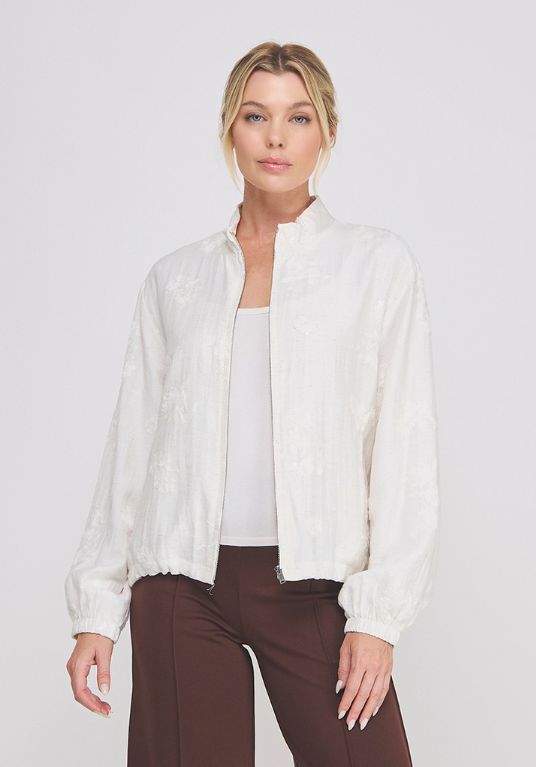 Off-White Zip-Up Jacket