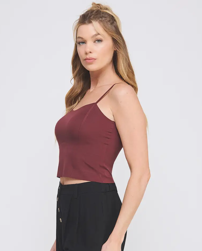 Smooth Bralette - Mulberry