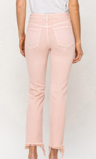 Lovervet Straight Jeans - Pink
