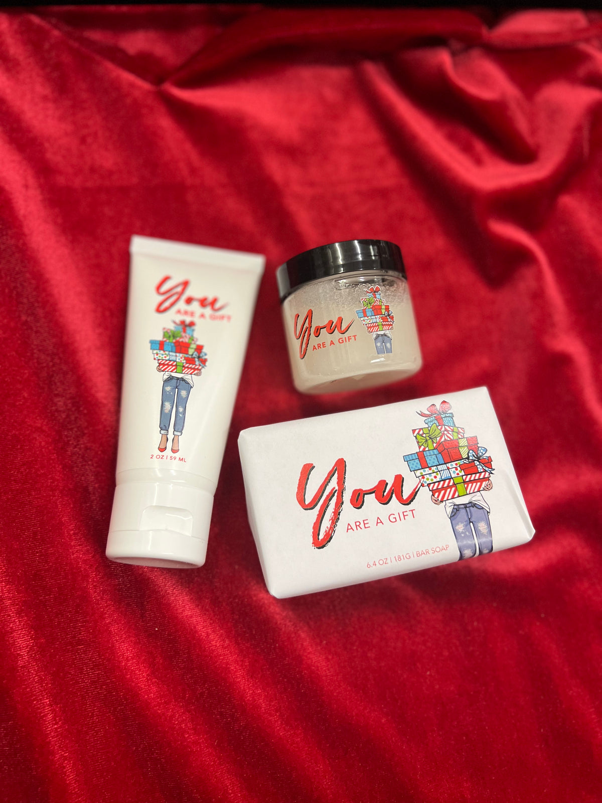 You Are A Gift Gift Set - Red Cocoa